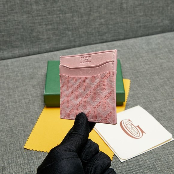 Goyard Saint-Sulpice Card Holder - Pink - Picture 8 of 9